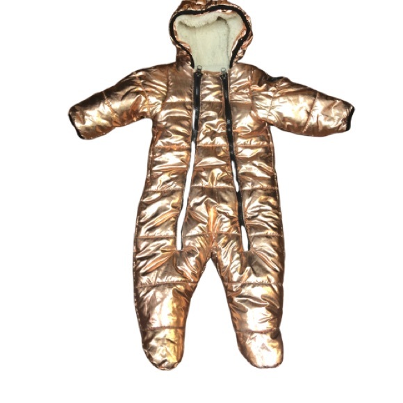Steve Madden Other - Steve Madden Rose Gold Snow Suit